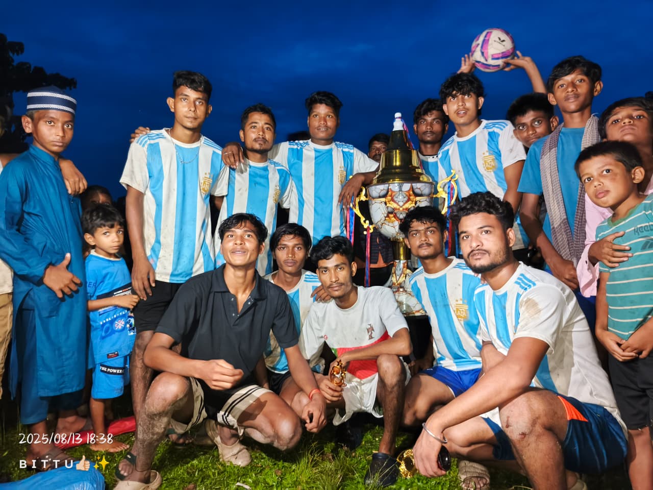 চানাডিপা ইলেভেন স্টার ক্লাবের উদ্যোগে ফুটবল টুর্নামেন্ট