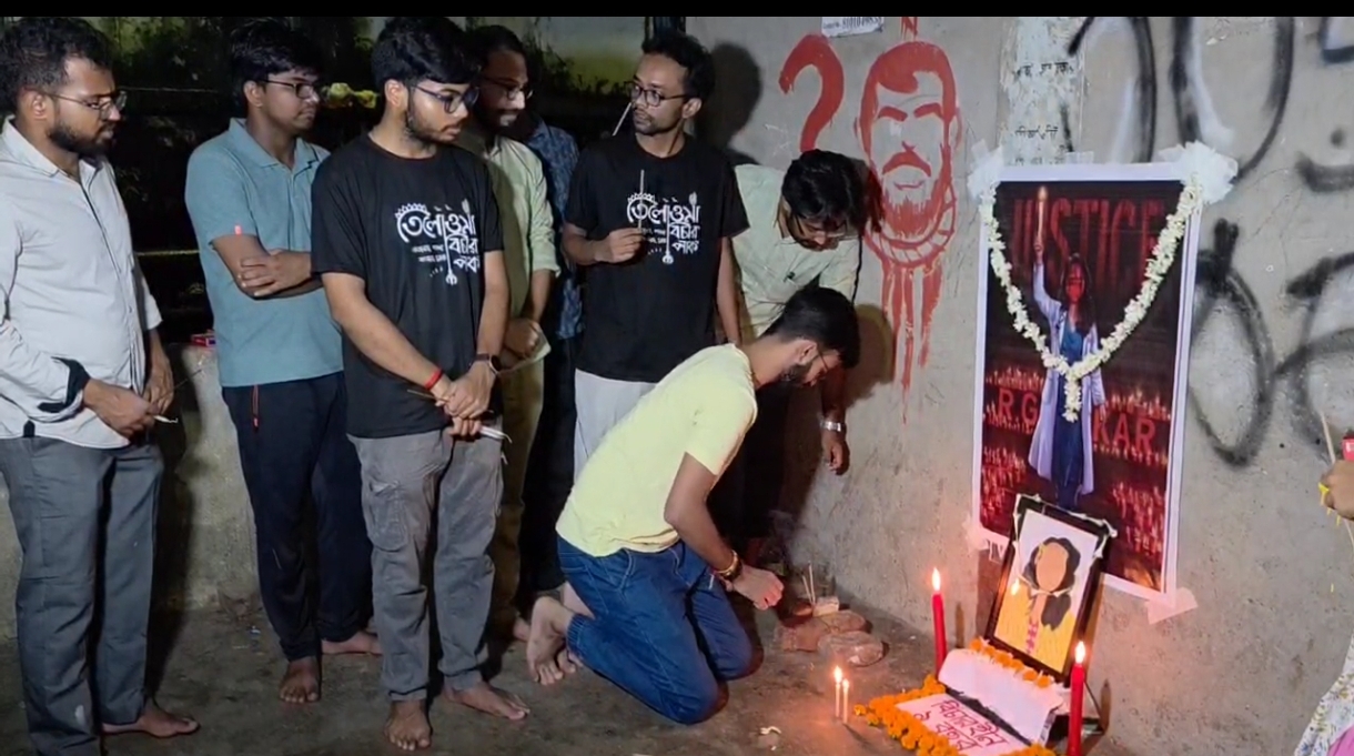 বাঁকুড়া মেডিকেল কলেজে অভয়ার স্মৃতিতে…