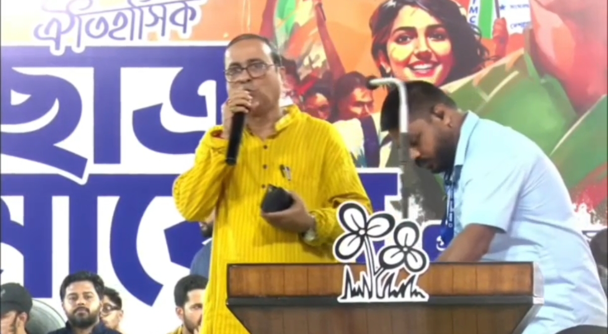 তৃণমূলের ছাত্র সমাবেশে ২৮শে আগষ্টের মঞ্চ দাঁপালো বাঁকুড়ার মেঠো ছেলে আতাউল